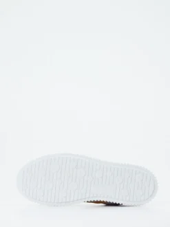Voile Blanche – Sneaker aus Velours- und Kalbleder Multicolor