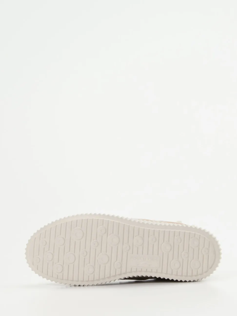Voile Blanche – Sneaker aus Lackleder in Beige