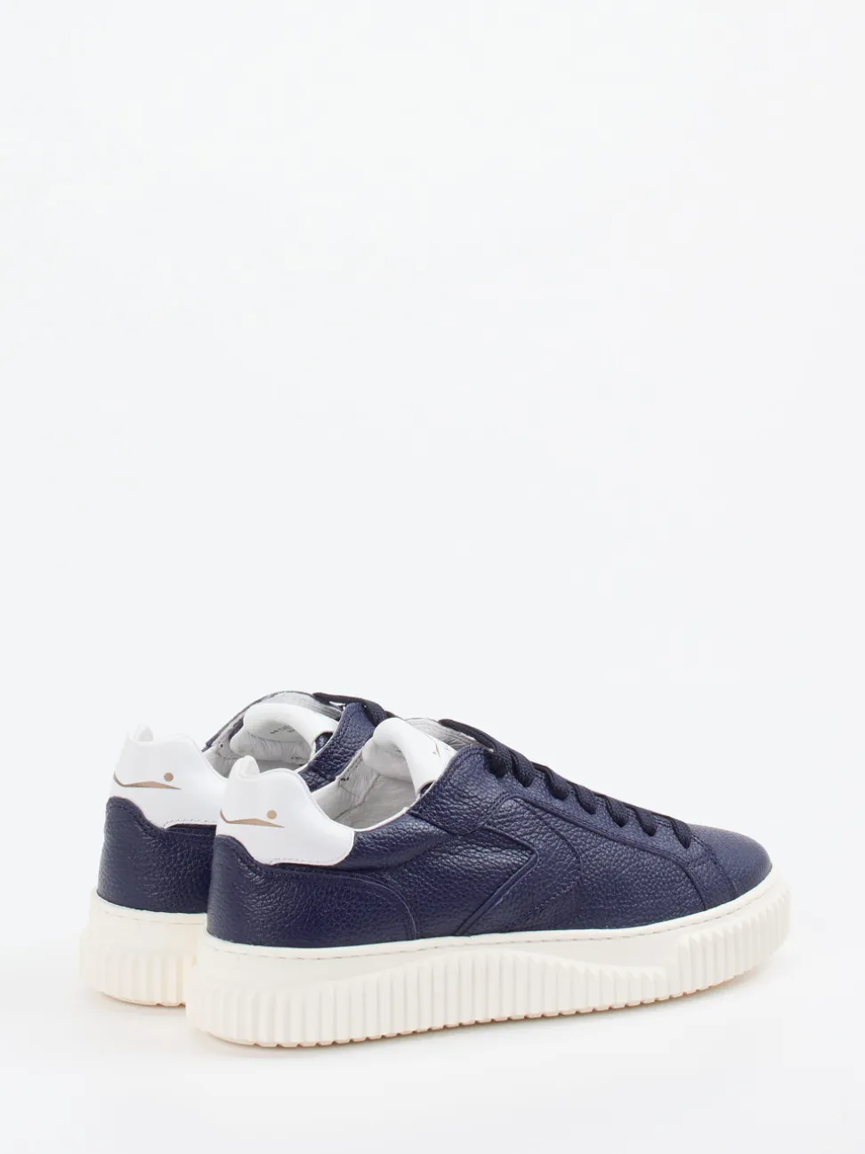 Voile Blanche – Sneaker aus Lammleder in Navy
