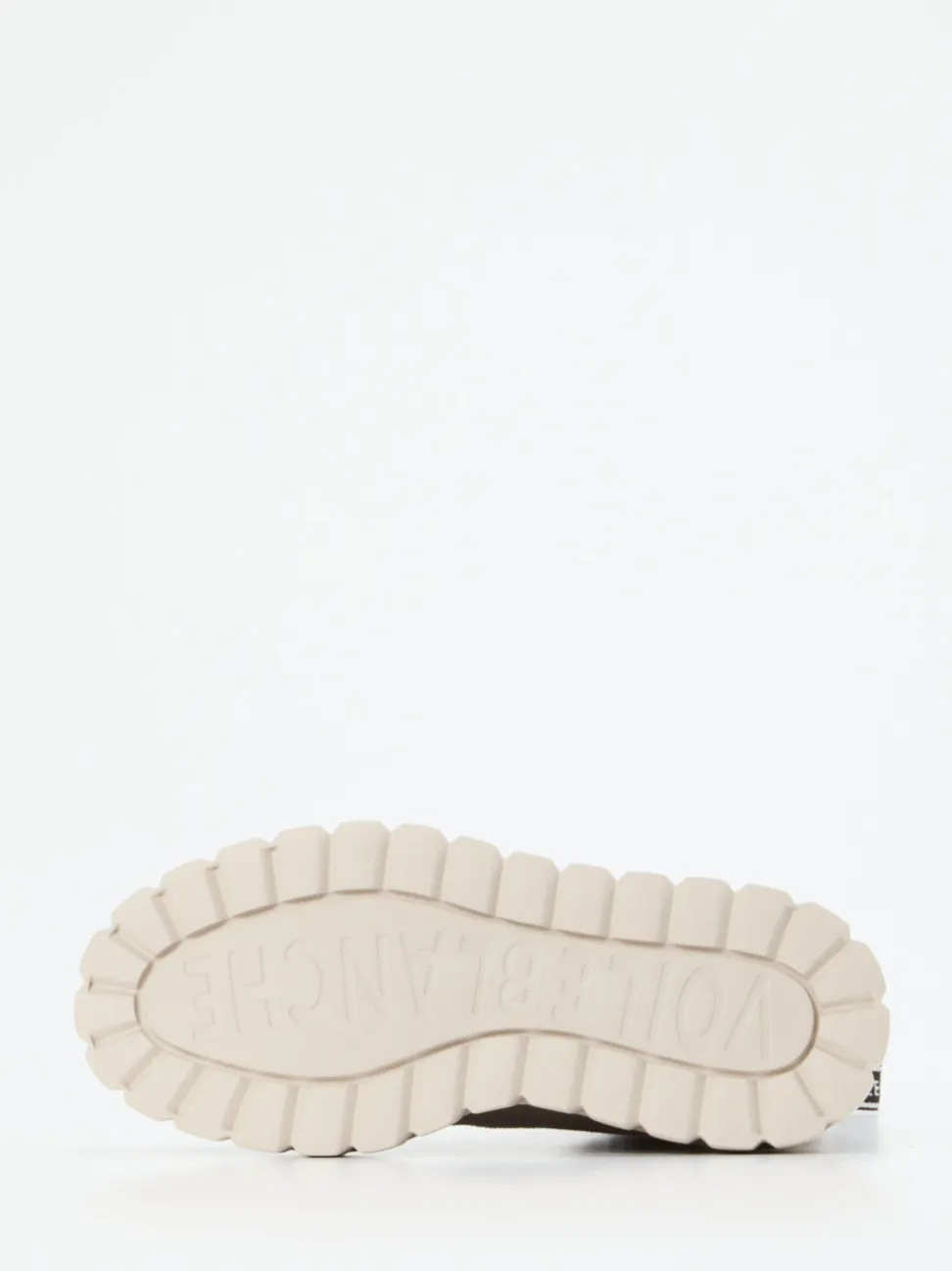 Voile Blanche – Stiefelette aus Veloursleder taupe