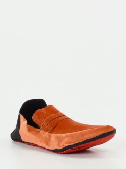 Wai – Loafer aus Textil in Kupferorange