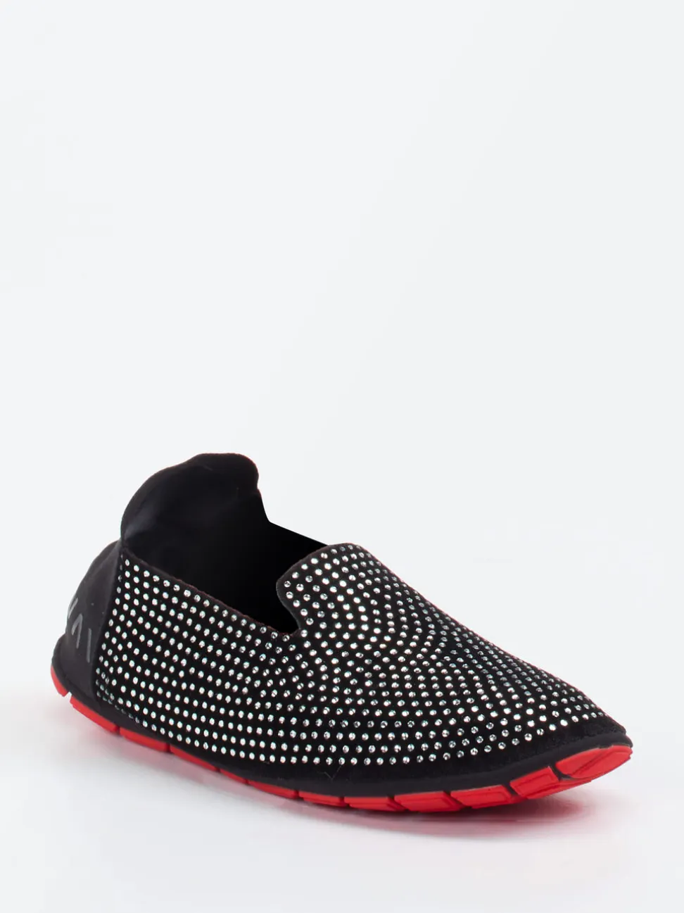 Wai – Slip-On Sneaker aus Textil mit Strassbesatz