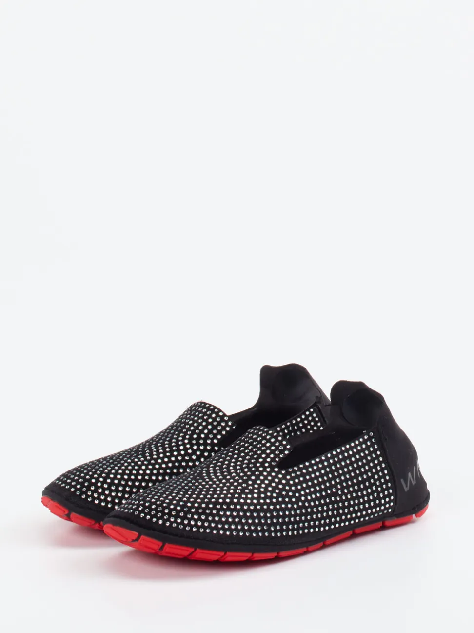 Wai – Slip-On Sneaker aus Textil mit Strassbesatz