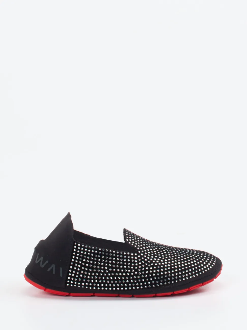 Wai – Slip-On Sneaker aus Textil mit Strassbesatz