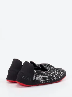 Wai – Slip-On Sneaker aus Textil mit Strassbesatz