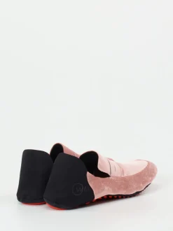 Wai – Slipper aus Textil in Altrosa