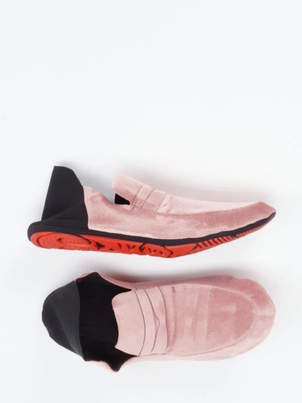 Wai – Slipper aus Textil in Altrosa