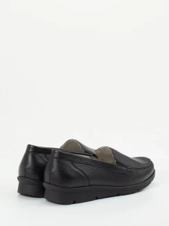 Waldläufer – Komfort-Loafer aus Elchleder schwarz