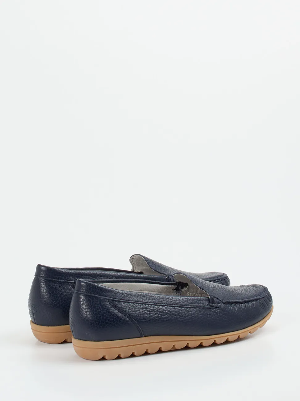 Waldläufer – Komfort-Loafer aus Hirschleder blau