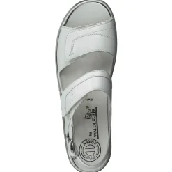 Waldläufer – Komfortsandalen aus Kalbleder weiß