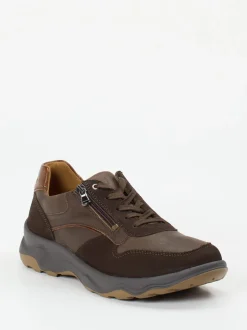 Waldläufer – Komfort-Sneaker aus Kalbleder dunkelbraun
