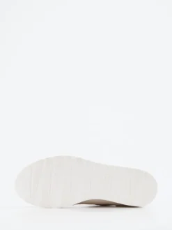 Waldläufer – Komfort-Sneaker aus Leder in Beige