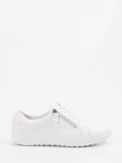 Waldläufer – Komfort-Sneaker aus Hirschleder weiß