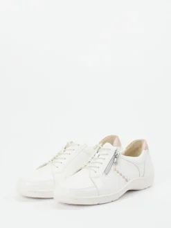 Waldläufer – Komfort-Sneaker aus Elchleder weiß