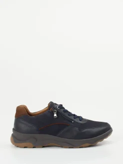 Waldläufer – Komfort-Sneaker aus Kalbleder Dunkelblau