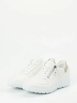 Waldläufer – Komfort-Sneaker aus Nappaleder in Weiß