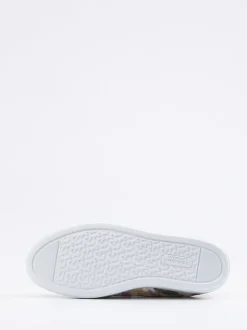 Waldläufer – Komfort-Sneaker aus geprägtem Leder multicolor