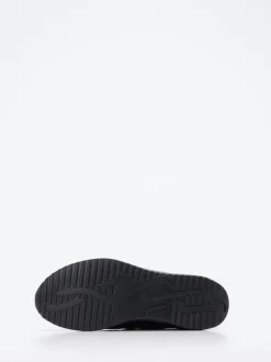 Waldläufer – Komfort-Sneaker aus Veloursleder schwarz