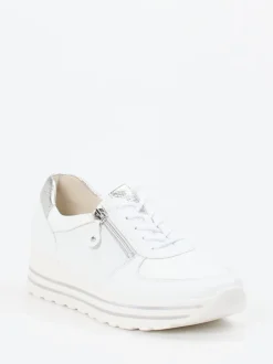 Waldläufer – Komfort-Sneaker aus Elchleder weiß