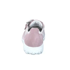Waldläufer – Komfort-Sneaker aus Nubukleder altrosa