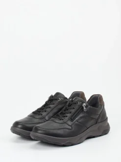 Waldläufer – Komfort-Sneaker aus Kalbleder schwarz