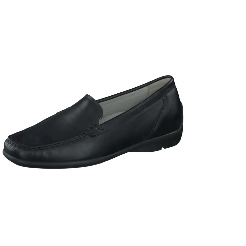 Waldläufer – Loafer aus Kalbleder in Schwarz