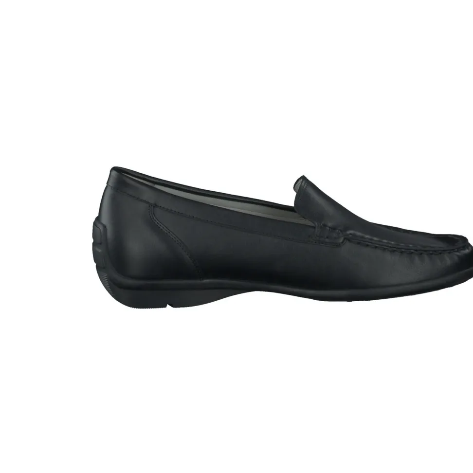 Waldläufer – Loafer aus Kalbleder in Schwarz