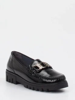 Waldläufer – Loafer aus Lackleder schwarz
