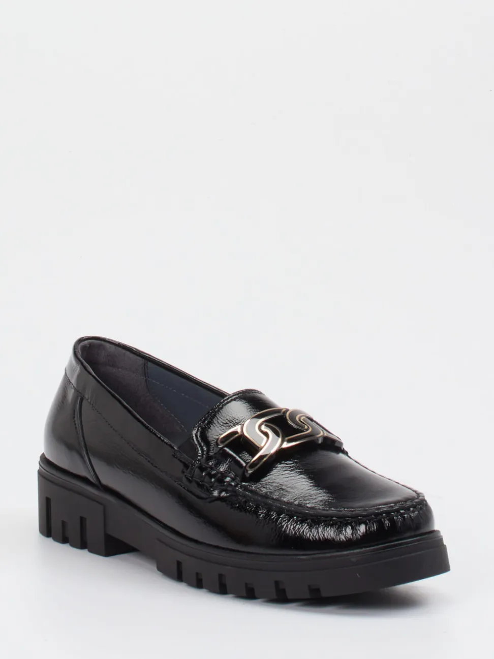 Waldläufer – Loafer aus Lackleder schwarz