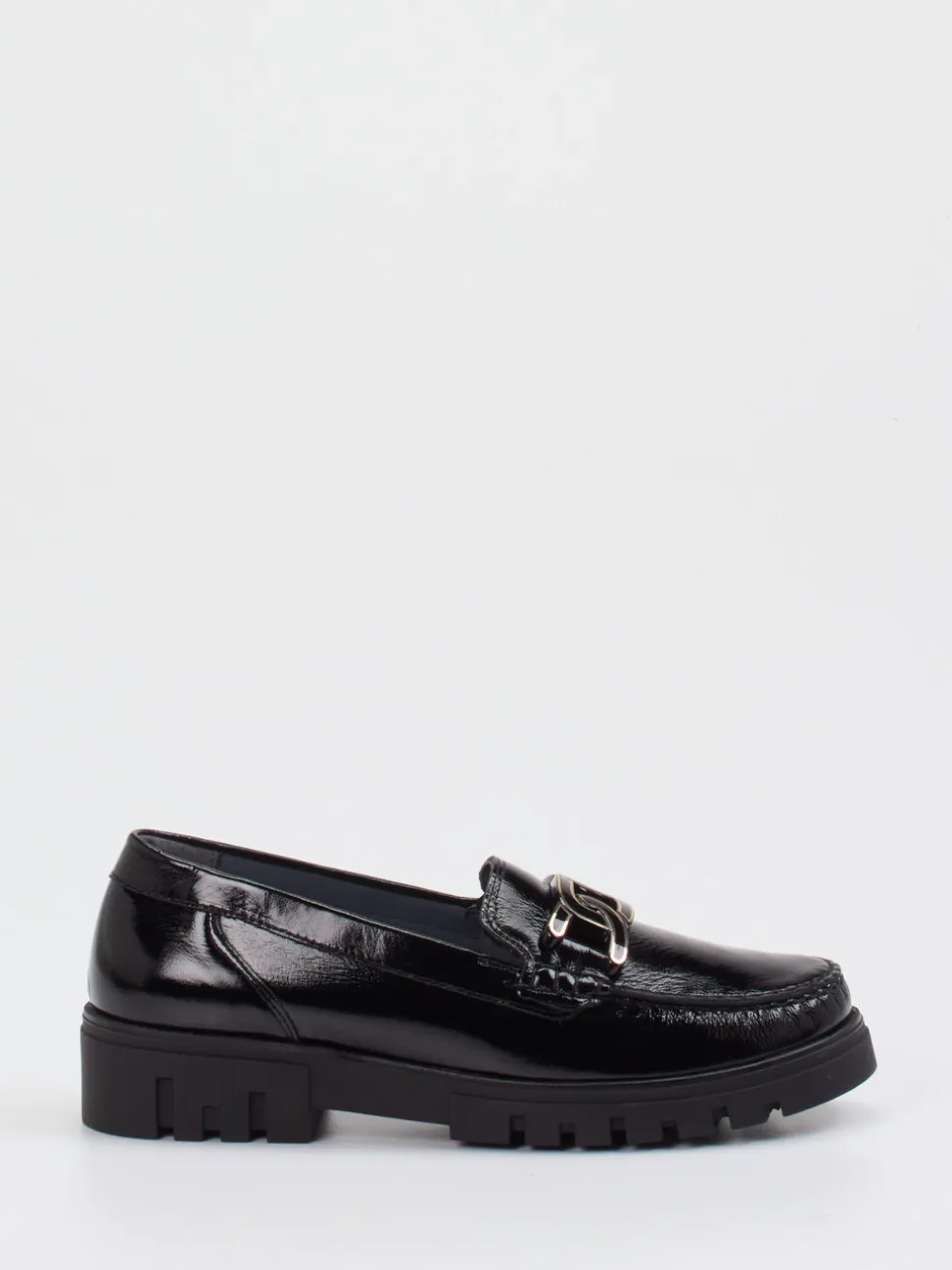 Waldläufer – Loafer aus Lackleder schwarz