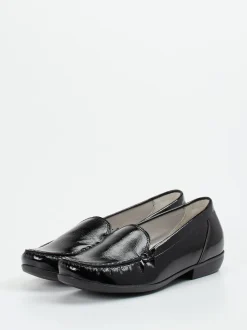 Waldläufer – Loafer aus Lackleder schwarz