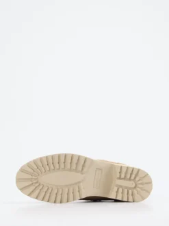 Waldläufer – Schnürboots aus Veloursleder beige