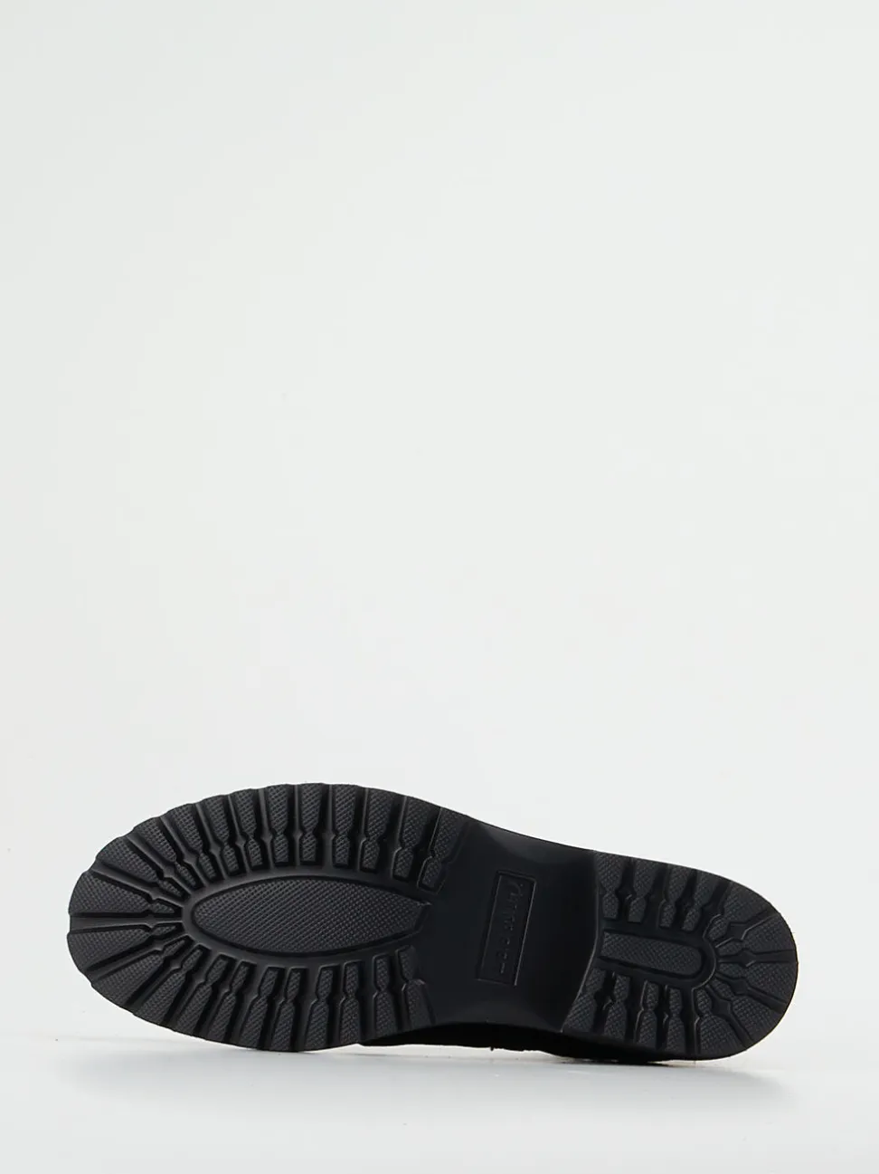 Waldläufer – Schnürboots aus Veloursleder Schwarz