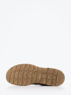 Waldläufer – Schnürboots aus Nubukleder Sandbeige