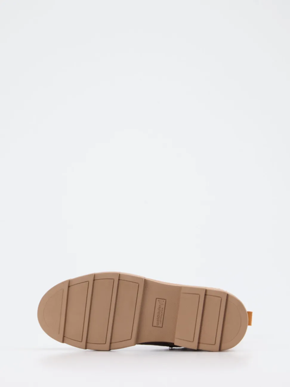 Waldläufer – Schnürboots aus Veloursleder beige
