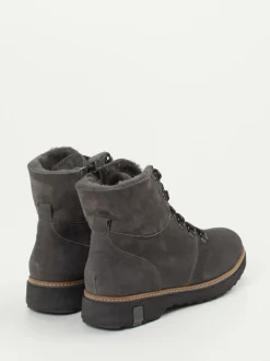 Waldläufer – Schnürboots aus Nubukleder anthrazit