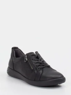 Waldläufer – Schnürschuhe aus Kalbleder schwarz