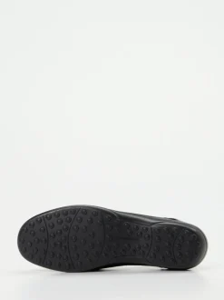 Waldläufer – Slipper aus Lackleder Schwarz