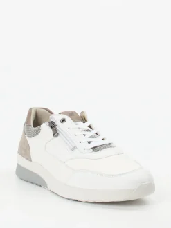 Waldläufer – Sneaker aus Kalbleder in Offwhite