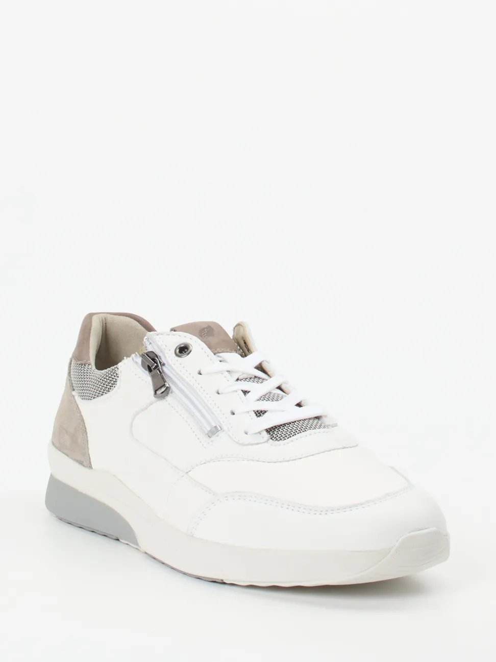Waldläufer – Sneaker aus Kalbleder in Offwhite