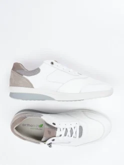 Waldläufer – Sneaker aus Kalbleder in Offwhite