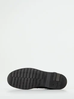 Waldläufer – Stiefeletten aus Nubukleder in Schwarz