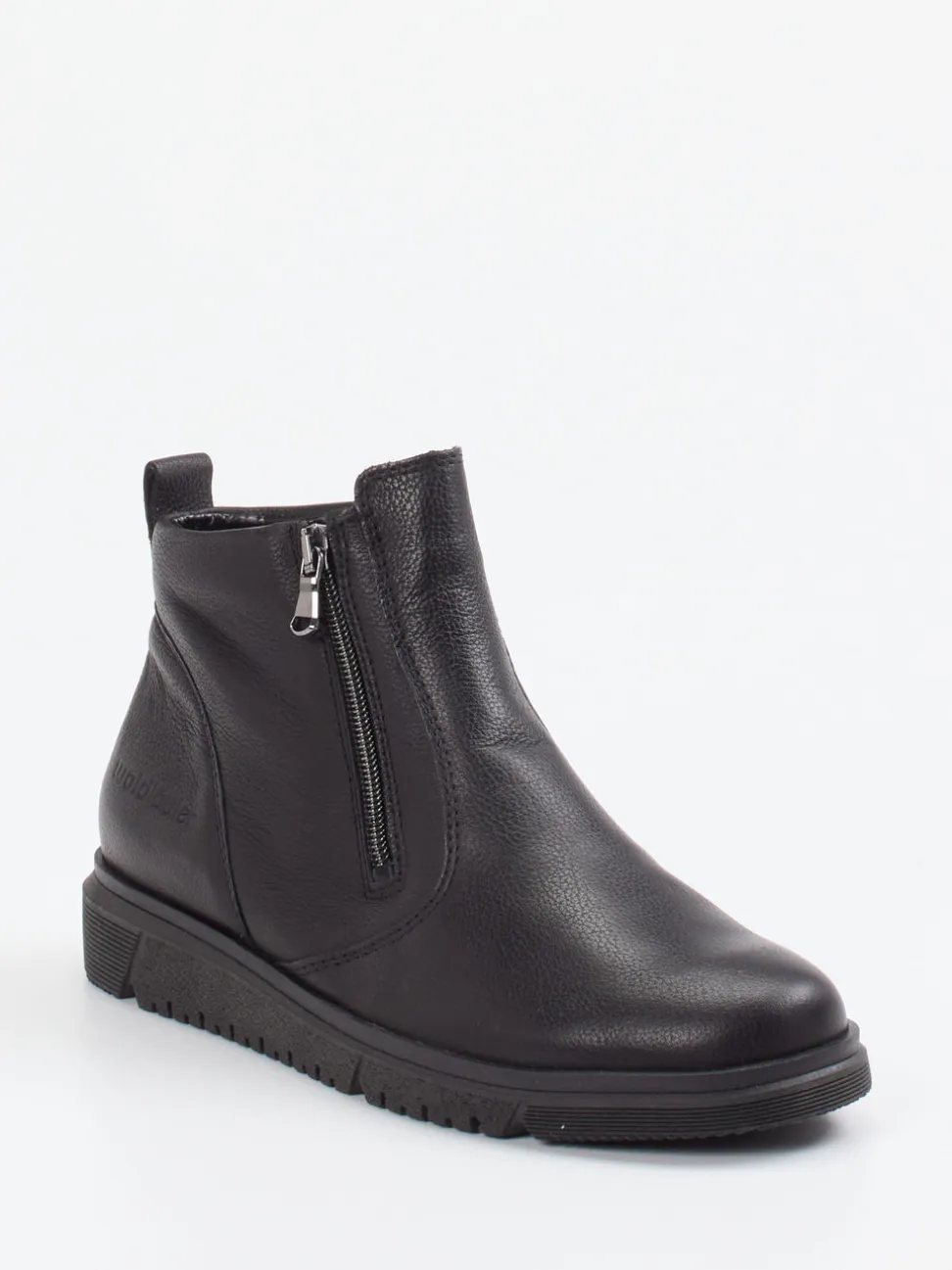 Waldläufer – Stiefeletten aus Kalbleder schwarz