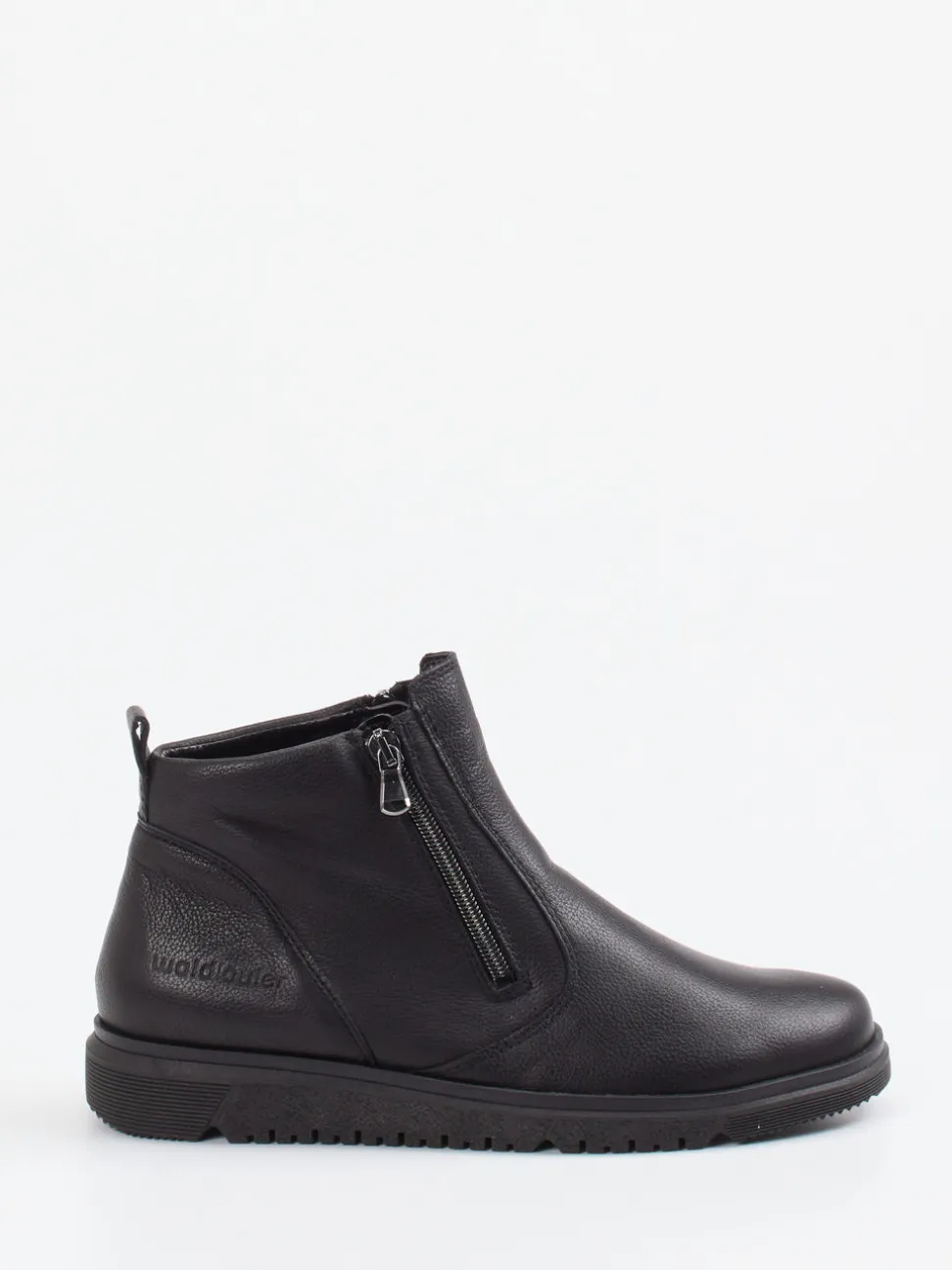 Waldläufer – Stiefeletten aus Kalbleder schwarz