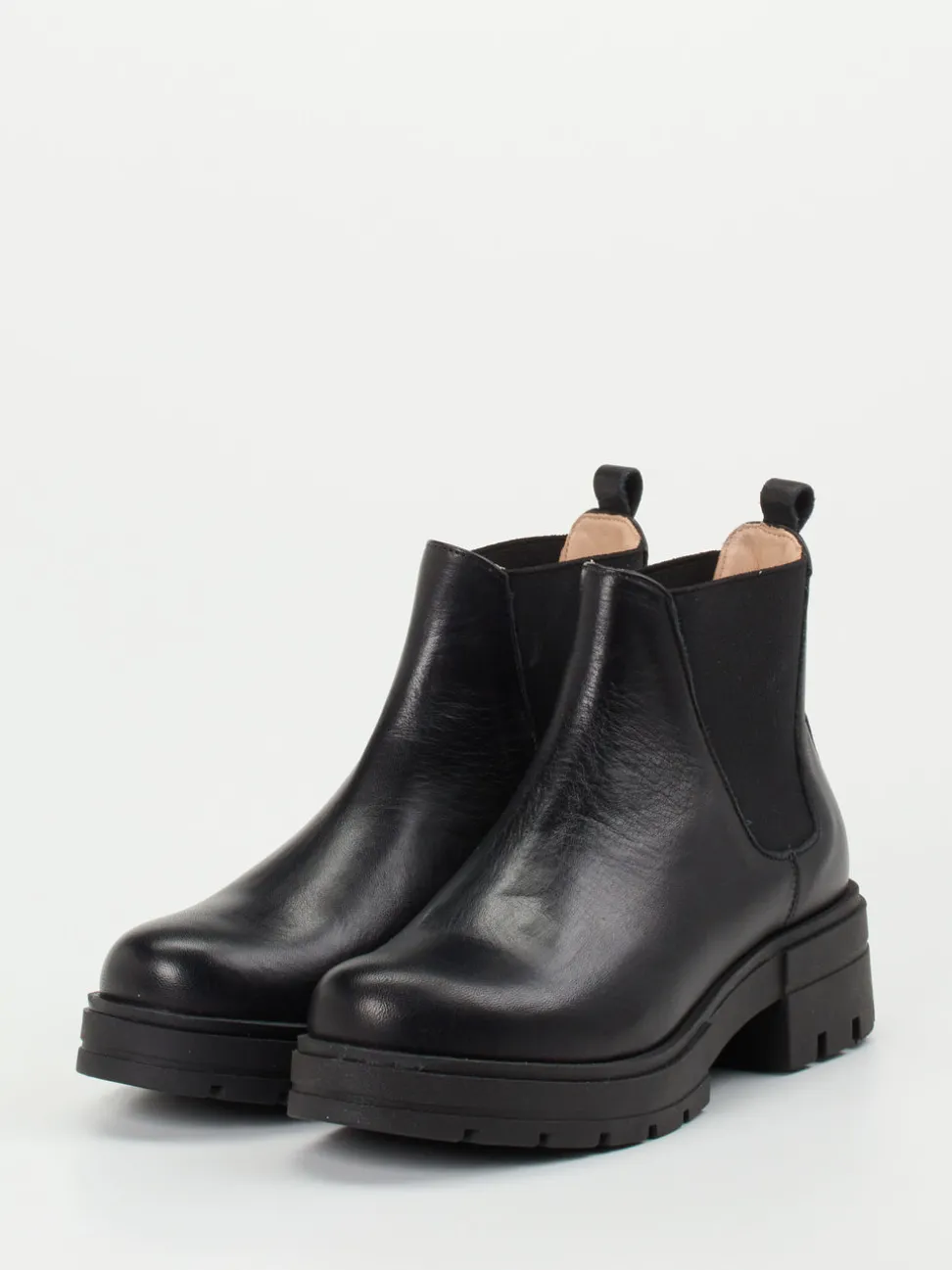 Werner – Chelsea Boots aus Kalbleder Schwarz