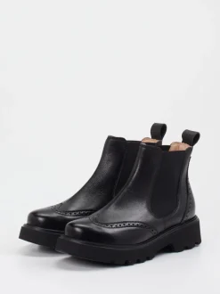 Werner – Chelsea Boots aus Kalbleder schwarz