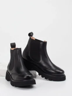 Werner – Chelsea Boots aus Kalbleder schwarz