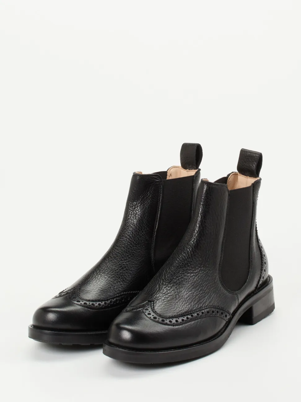 Werner – Chelsea Boots aus Kalbleder Schwarz