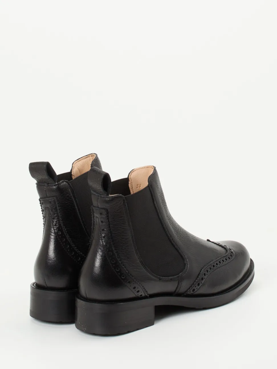 Werner – Chelsea Boots aus Kalbleder Schwarz