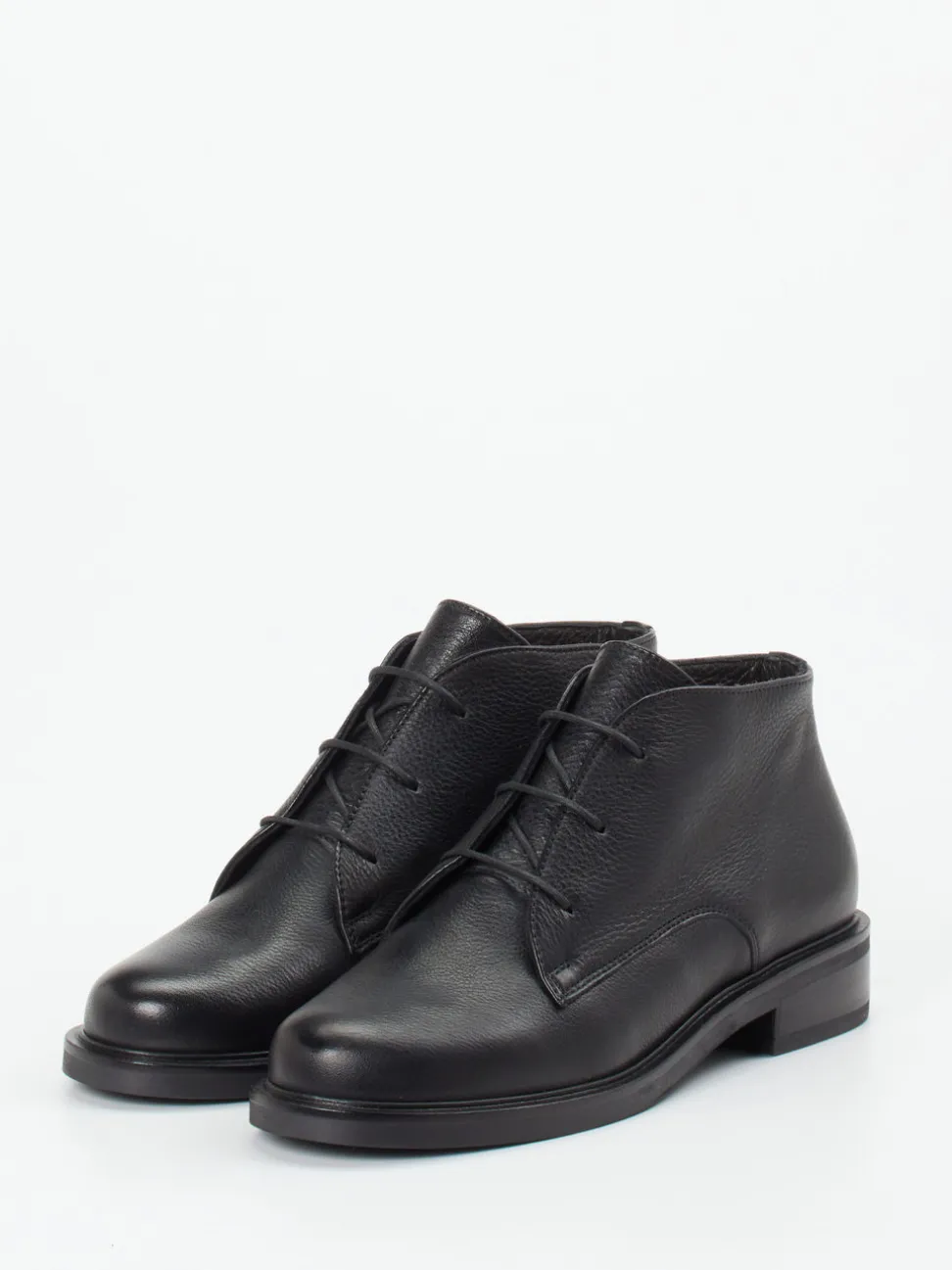 Werner – Desert Boots aus Lammleder Schwarz